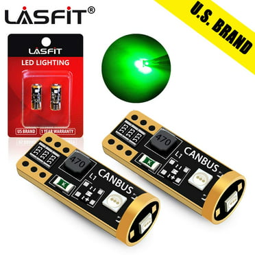 LASFIT 4x 168 194 2825 LED License Plate Map Trunk Dome Light Bulbs 6000K White 